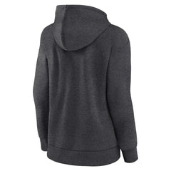 Los Angeles Chargers Women's Primary Logo Pullover Hoodie Charcoal - NFL