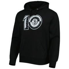 47 brand - Brooklyn Nets '47 10th Anniversary Headline Pullover Hoodie - Black