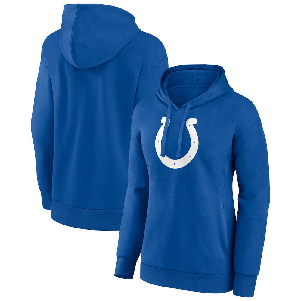Indianapolis Colts Women's Primary Logo Pullover Hoodie Royal - NFL