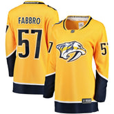 Dante Fabbro Nashville Predators - Fanatics Women's Home Breakaway Player Jersey Gold