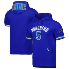 NBA - Paolo Banchero Orlando Magic Pro Standard Name & Number Short Sleeve Pullover Hoodie - Royal