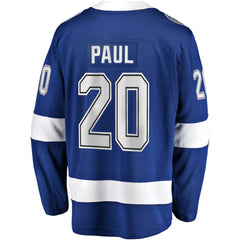 Nicholas Paul Tampa Bay Lightning - Fanatics Home Breakaway Player Jersey Blue