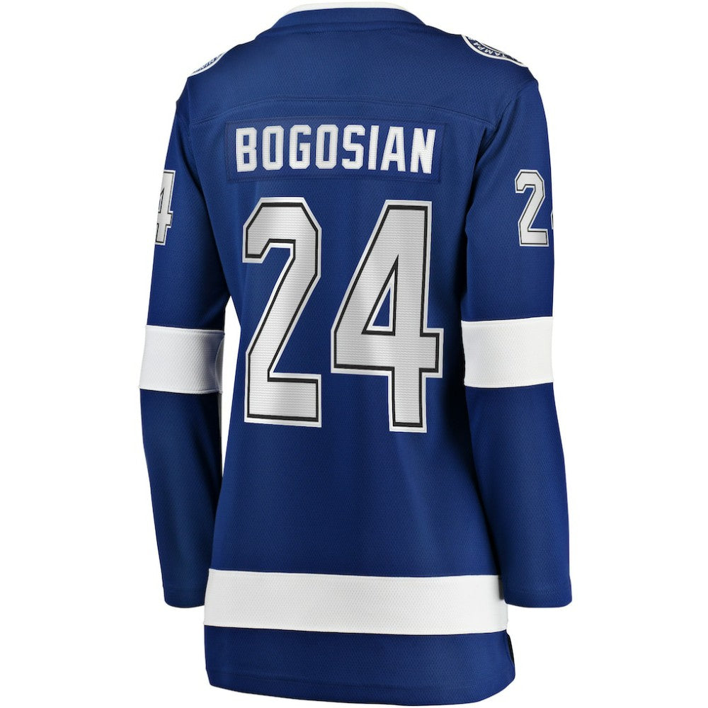 Zach Bogosian Tampa Bay Lightning Fanatics Women's Home Breakaway Player Jersey - Blue | NHL Jerseys