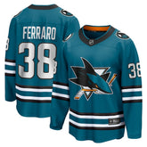 Mario Ferraro San Jose Sharks - Fanatics Home Breakaway Player Jersey Teal