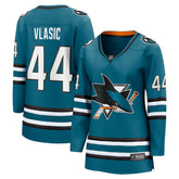 Marc-Edouard Vlasic San Jose Sharks - Fanatics Women's Home Breakaway Player Jersey Teal