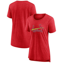 St. Louis Cardinals Women's Official Wordmark Tri-Blend T-Shirt Online