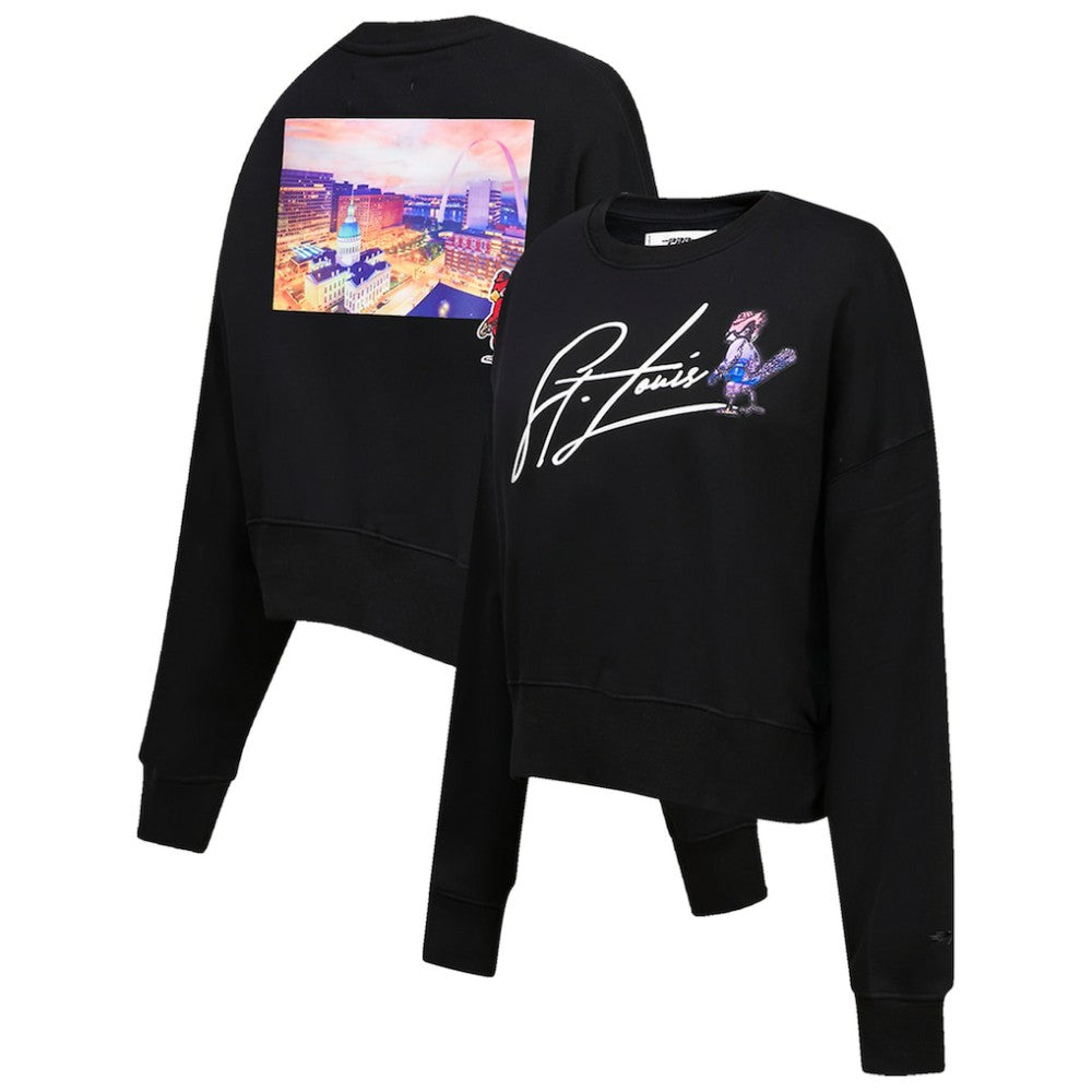 St. Louis Cardinals Pro Standard Women's City Scape Pullover Sweatshirt Lifestyle