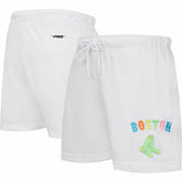 Boston Red Sox Pro Standard Women's Washed Neon Shorts Near Me