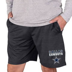 Dallas Cowboys Concepts Sport Bullseye Knit Jam Shorts Charcoal - NFL
