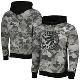 NBA - Toronto Raptors Hugo Boss Camo Pullover Hoodie - Black