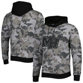 NBA - Miami Heat Hugo Boss Camo Pullover Hoodie - Black