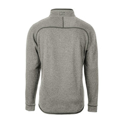 Chicago Bears Cutter & Buck Mainsail Sweater-Knit Big & Tall Half-Zip Pullover Jacket Heather Gray - NFL