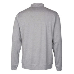 Atlanta Falcons Cutter & Buck Stealth Heathered Big & Tall Throwback Logo Quarter-Zip Pullover Top Gray - NFL