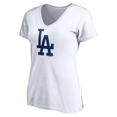 Los Angeles Dodgers Women's Official Logo V-Neck T-Shirt Near Me