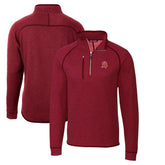 Tampa Bay Buccaneers Cutter & Buck Mainsail Sweater-Knit Half-Zip Pullover Jacket Red - NFL
