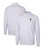 Atlanta Falcons Cutter & Buck Throwback Logo Traverse Stretch Quarter-Zip Pullover Top White - NFL