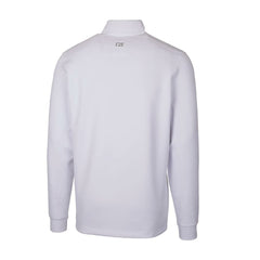 Atlanta Falcons Cutter & Buck Throwback Logo Traverse Stretch Quarter-Zip Pullover Top White - NFL