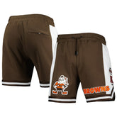 Cleveland Browns Pro Standard Retro Classic 2.0 Shorts Brown - NFL