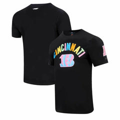 Cincinnati Bengals Pro Standard Neon Graphic T-Shirt Black - NFL