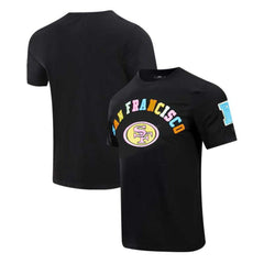 San Francisco 49ers Pro Standard Neon Graphic T-Shirt Black - NFL