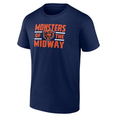 Chicago Bears Open Receiver T-Shirt Navy - NFL