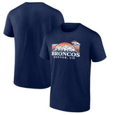 Denver Broncos Route Runner T-Shirt Navy - NFL