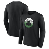 NBA - Boston Celtics Gradient Logo Long Sleeve T-Shirt - Black