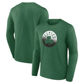 NBA - Boston Celtics Gradient Logo Long Sleeve T-Shirt - Kelly Green