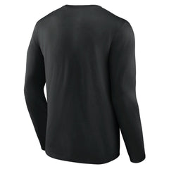 NBA - Portland Trail Blazers Gradient Logo Long Sleeve T-Shirt - Black