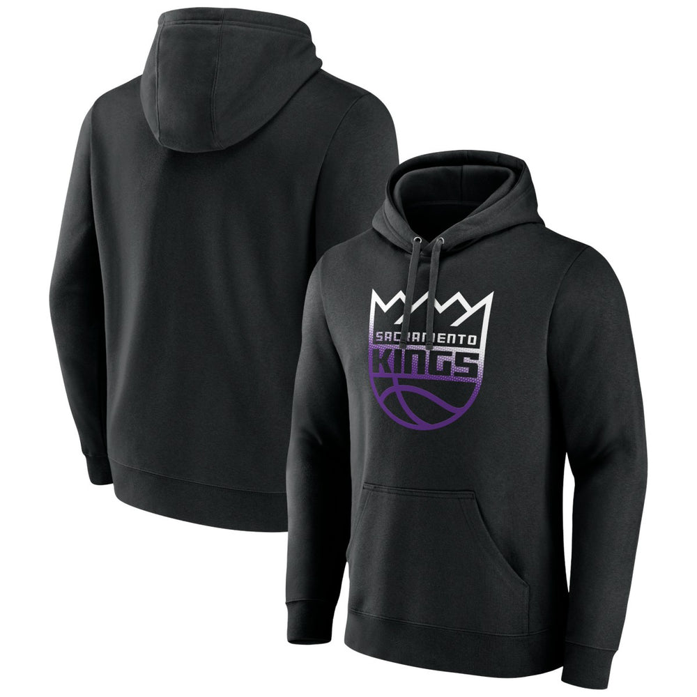NBA - Sacramento Kings Gradient Logo Pullover Hoodie - Black