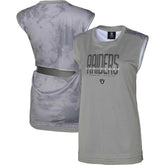 Las Vegas Raiders Women's No Sweat Tank Top Gray - NFL