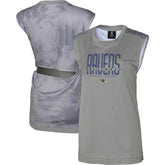Baltimore Ravens Women's No Sweat Tank Top Gray - NFL