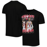 NBA - DeMar DeRozan & Zach LaVine Chicago Bulls Stadium Essentials Unisex Player Duo T-Shirt - Black