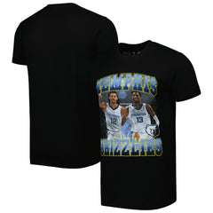 NBA - Ja Morant & Jaren Jackson Jr. Memphis Grizzlies Stadium Essentials Unisex Player Duo T-Shirt - Black