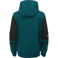 Philadelphia Eagles Preschool Stadium Color Block Full-Zip Hoodie Green - NFL