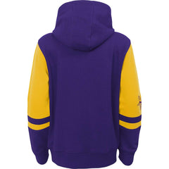 Minnesota Vikings Preschool Stadium Color Block Full-Zip Hoodie Purple - NFL