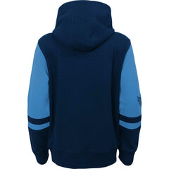 Tennessee Titans Youth Colorblock Full-Zip Hoodie Navy - NFL