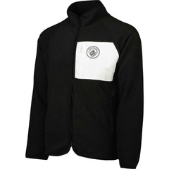 Manchester City Pile Raglan Full-Zip Jacket - Black