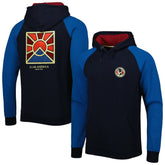 Club America Pride Raglan Pullover Hoodie - Navy/Blue