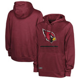 Arizona Cardinals Speed Drill Streak Pullover Hoodie Cardinal - NFL