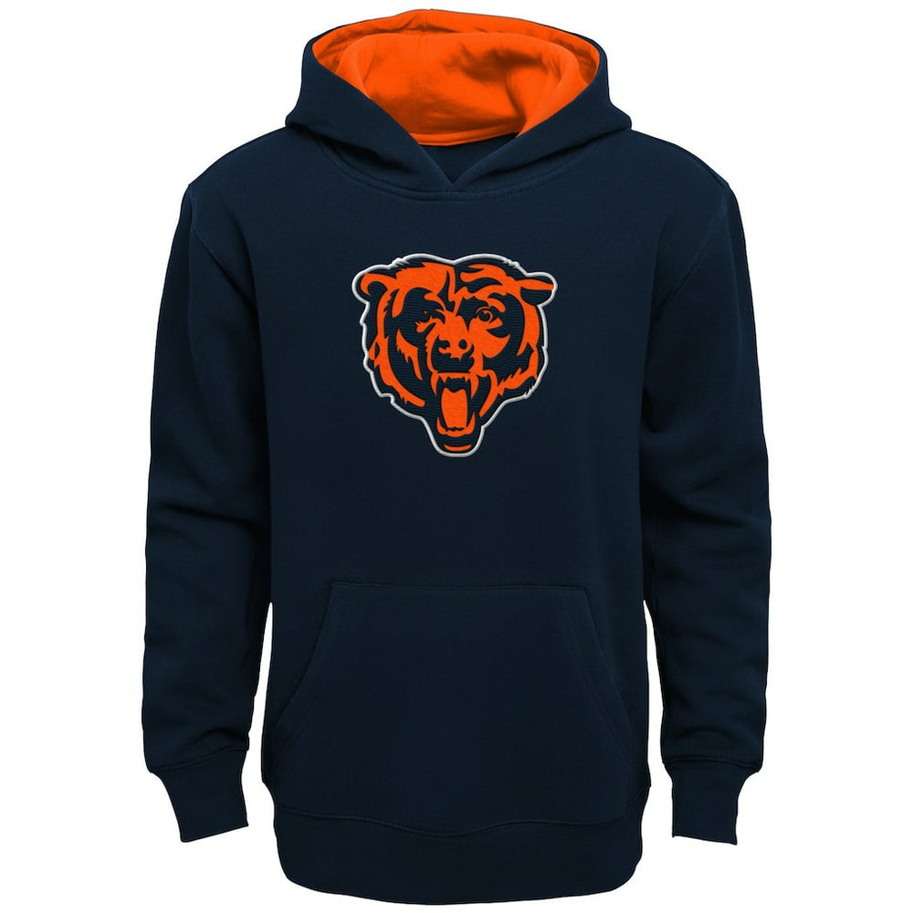 Chicago Bears Youth Prime Pullover Hoodie Navy - NFL
