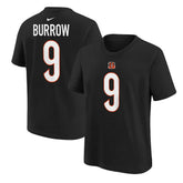 Joe Burrow Cincinnati Bengals Youth Player Name & Number T-Shirt Black - Nike