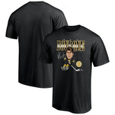 Ray Bourque Boston Bruins Player Caricature T-Shirt Black