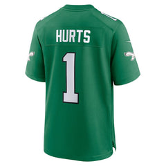 Jalen Hurts Philadelphia Eagles Youth Game Jersey Kelly Green - Nike