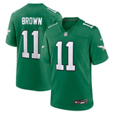 A.J. Brown Philadelphia Eagles Youth Game Jersey Kelly Green - Nike
