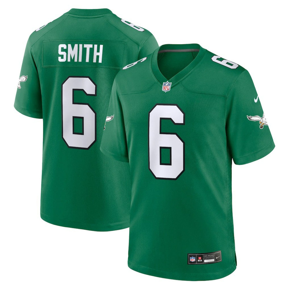 DeVonta Smith Philadelphia Eagles Youth Game Jersey Kelly Green - Nike