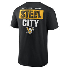 Pittsburgh Penguins Territorial T-Shirt Black