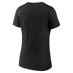Chicago Blackhawks Women's Proclamation V-Neck T-Shirt Black