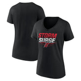 Carolina Hurricanes - Women's Represent V-Neck T-Shirt Black