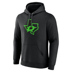 Dallas Stars - Alternate Logo Pullover Hoodie Black